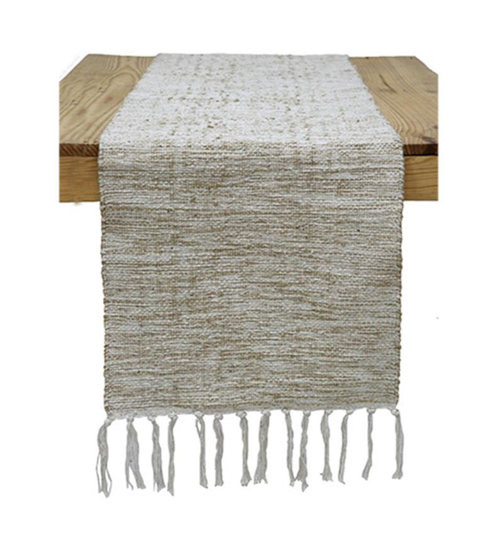 Natural Cotton Runner