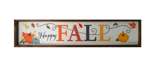Happy Fall Wall Decor