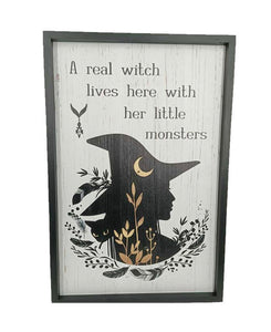 Real Witch Wall Decor