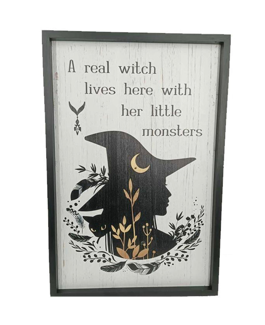 Real Witch Wall Decor