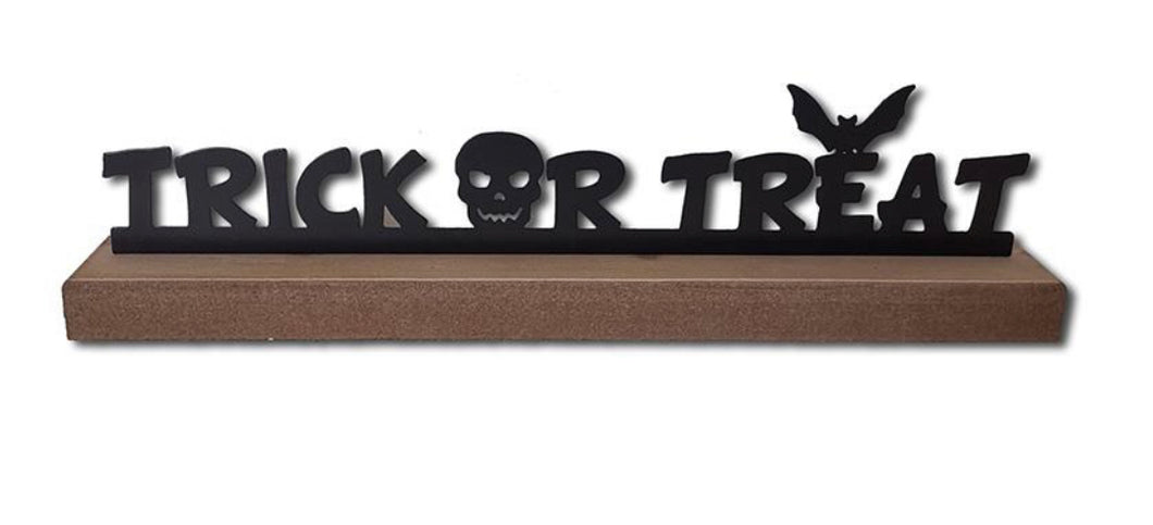 Table top Trick or Treat Stand
