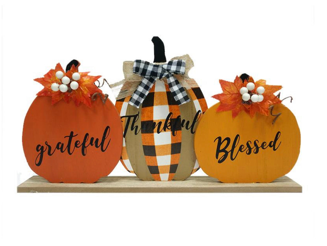Table Top Pumpkin Decor
