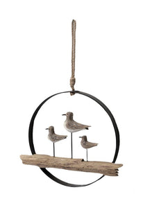 Hanging Nautical Bird Decor
