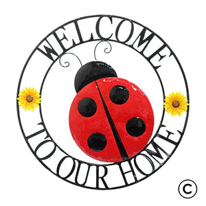 Welcome Lady Bug Circle