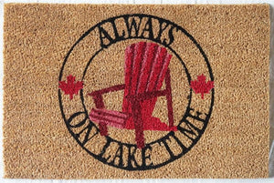 Always On The Lake Doormat