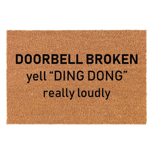 Doorbell Broken Doormat