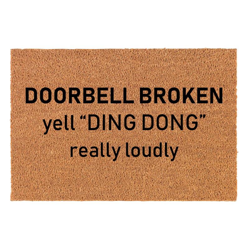 Doorbell Broken Doormat