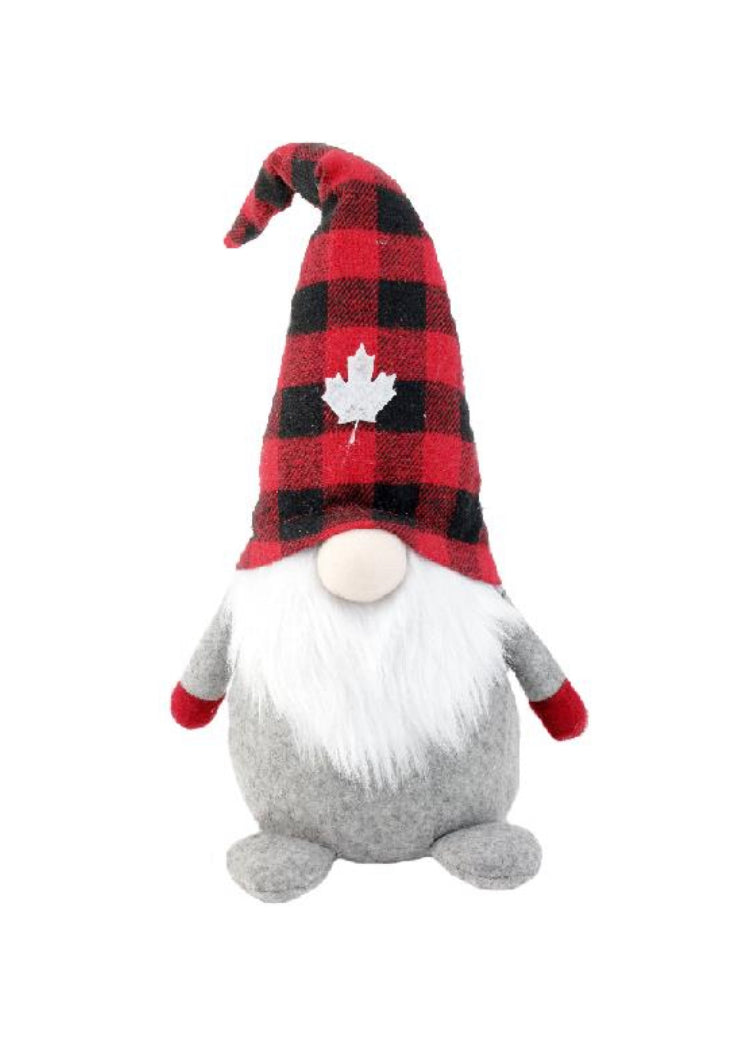 Buffalo Plaid Gnome