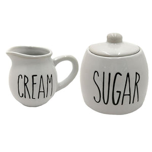 Cream and Sugar Set