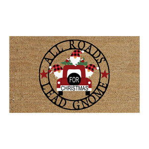 All Roads Lead Gnome Doormat