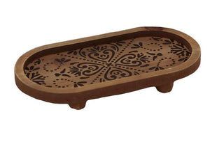 Oval Wood Tray