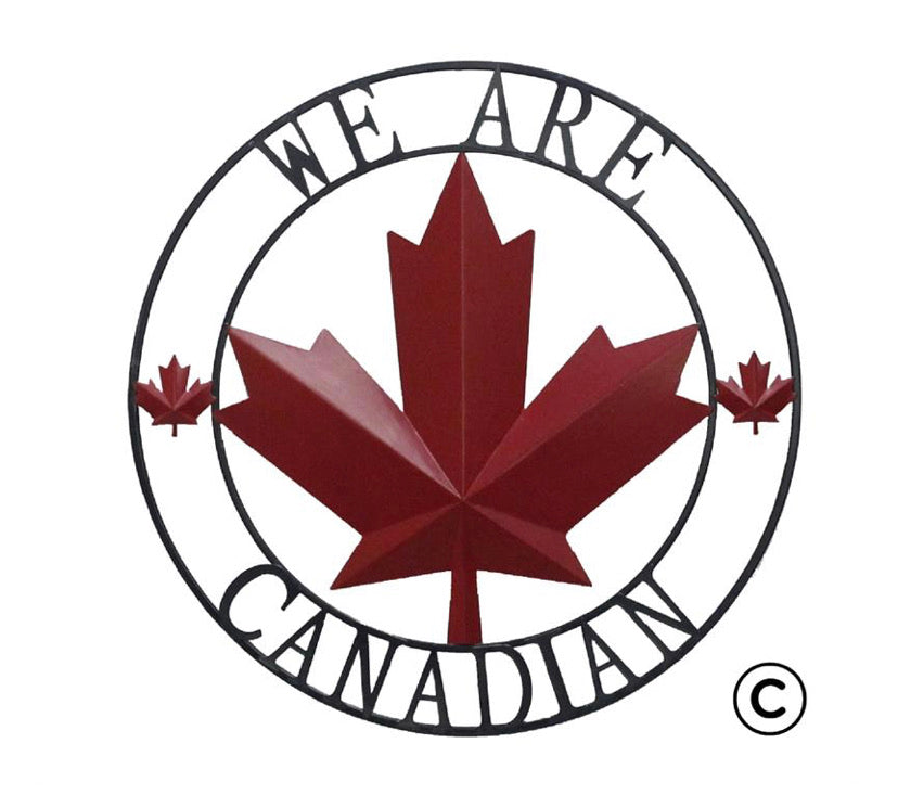 We Are Canadian Circle Large