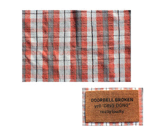 Autumn Plaid Layering Mat