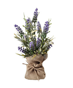 Lavender In Burlap