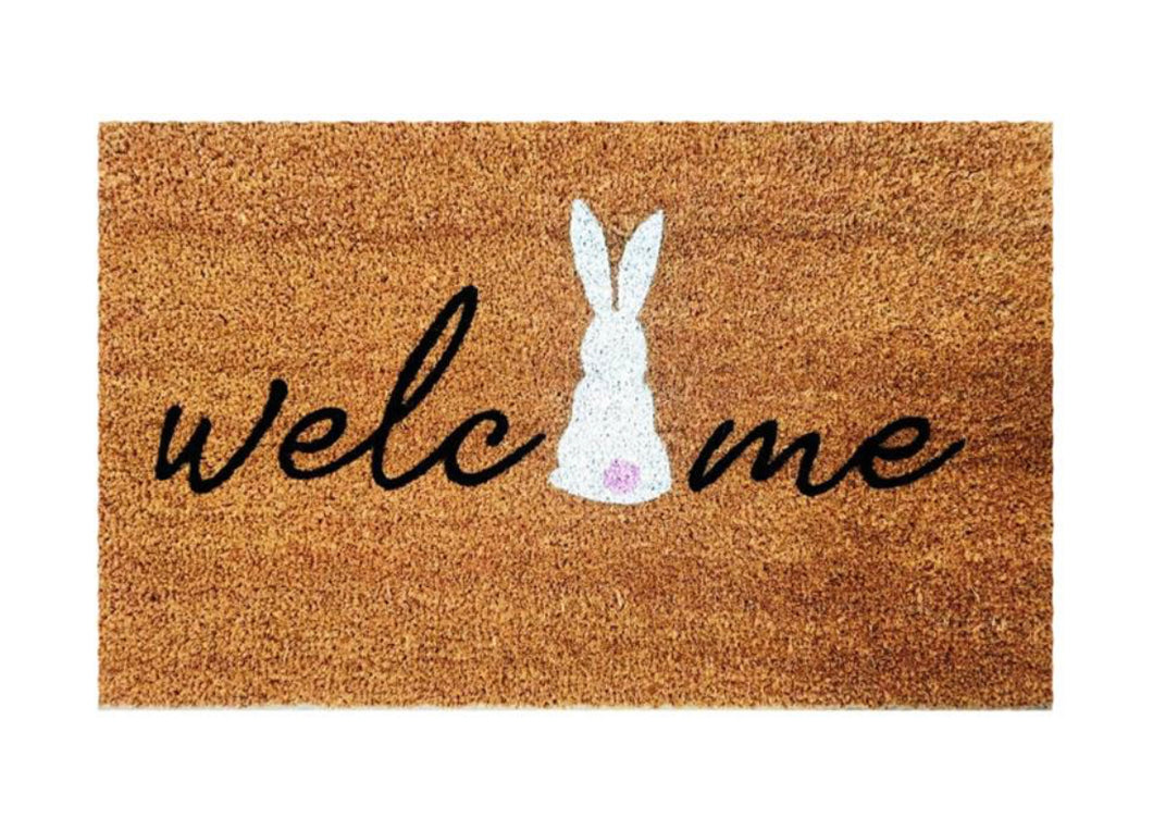 Welcome Bunny Door mat
