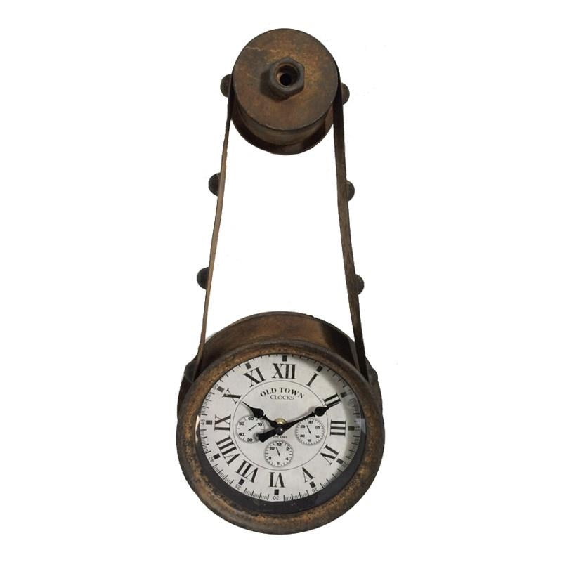 Wood Clock Pulley and Belt