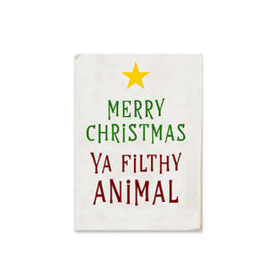 Filthy Animal Tea Towel