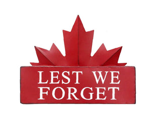 Lest We Forget Wall Art