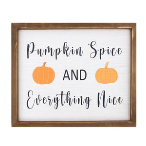 Pumpkin Spice Sign