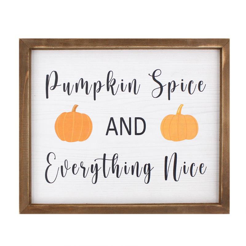 Pumpkin Spice Sign