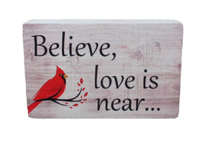 Believe Shelf Decor