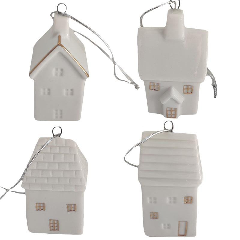 House Ornaments - Set of 4