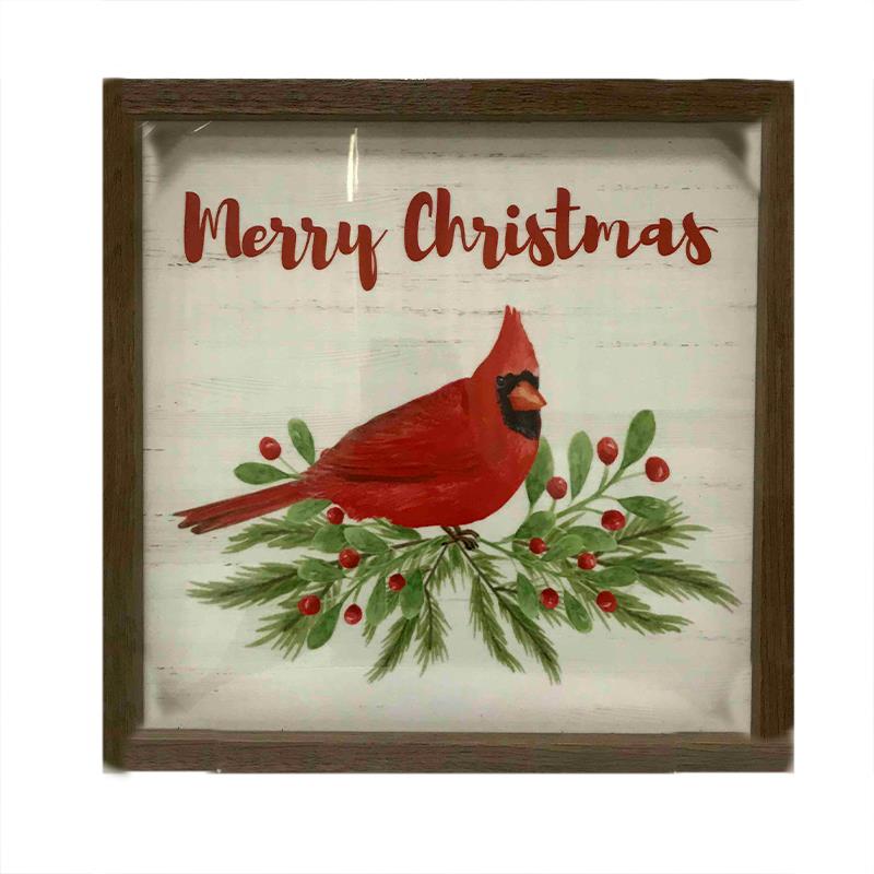 Cardinal Wall Plaque