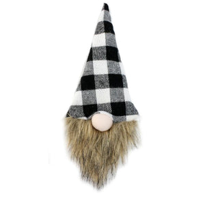 Gnome Wine Topper Black and White