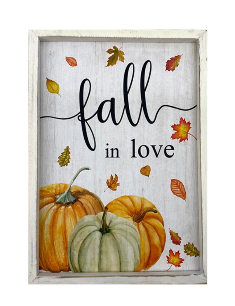 Fall in love sign