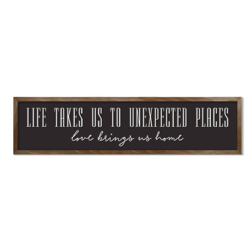 Love Brings Us Home Sign