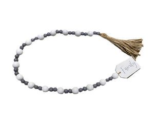 Wooden Family decorative bead string