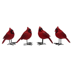Set of 4 Love Is Near Cardinals