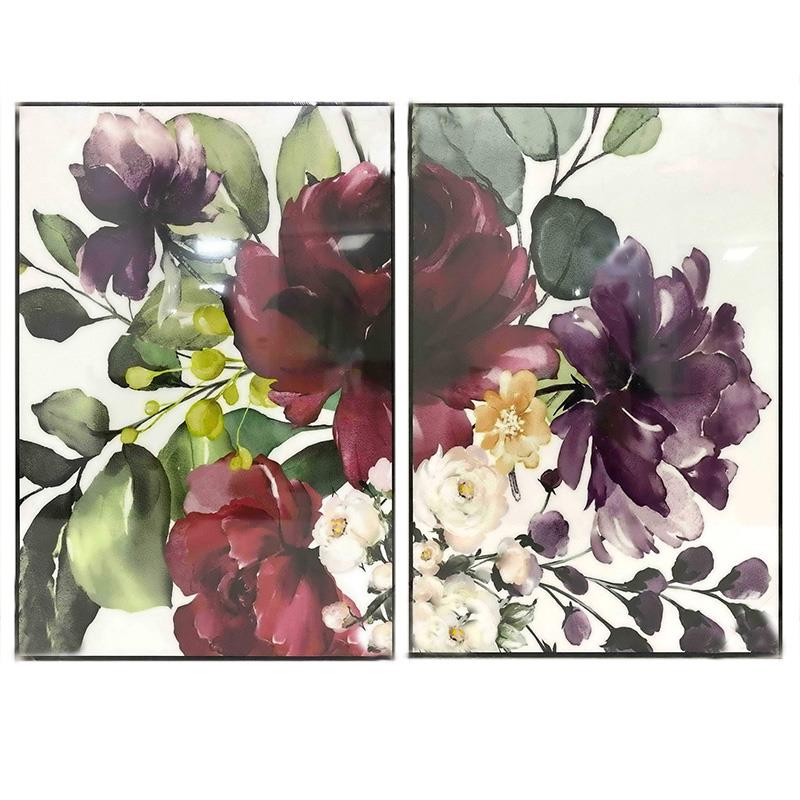 Set of 2 Floral Prints