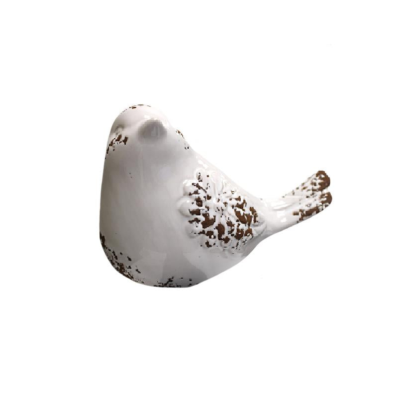 Antique White Bird