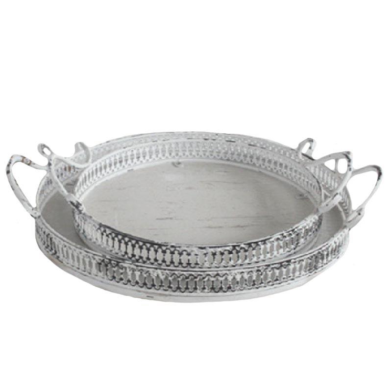 Set of 2 Oval Trays