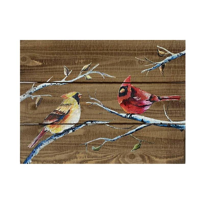 Cardinals Wood Wall Decor